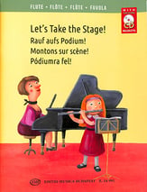 Let's Take the Stage! Flute Book and CD cover